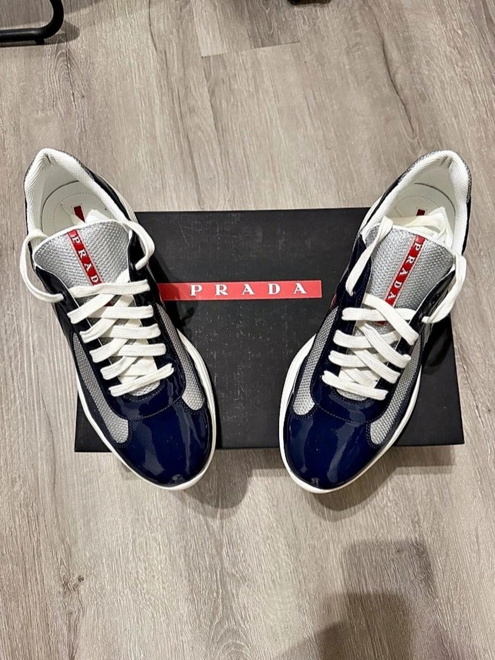 Prada America's Cup Patent Leather